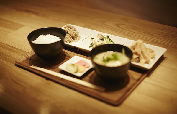 フラックスカフェ 食事